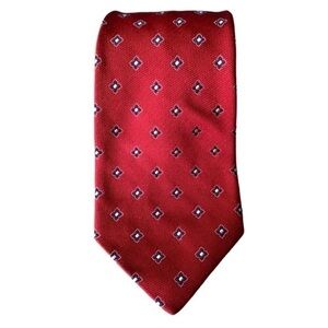 Daniel Cremieux Silk Tie Red and Blue